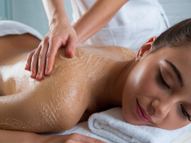 60Mn Gommage Corps (100% Naturel au Savon Noir )