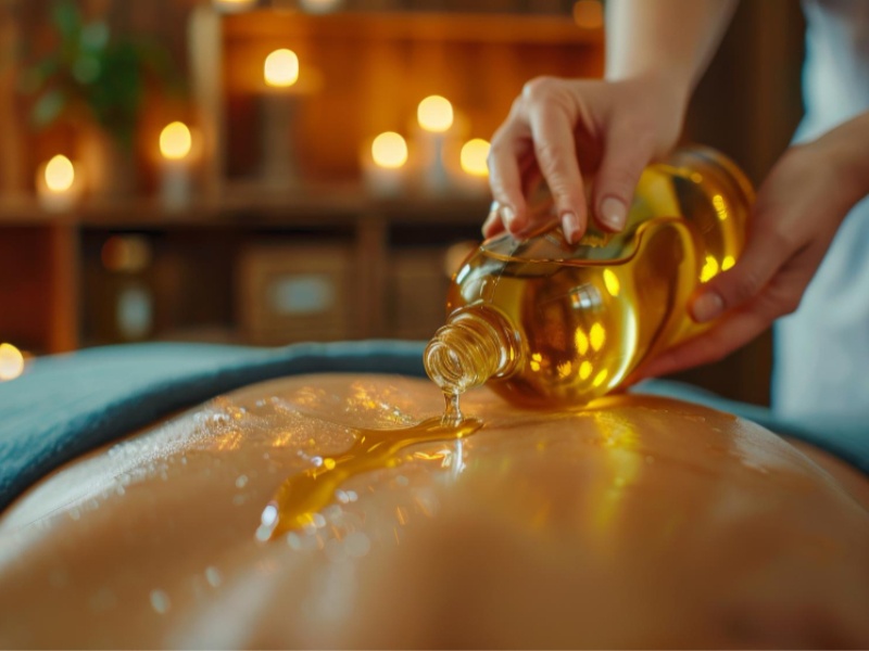 60Mn Massage aux Huiles Chaudes