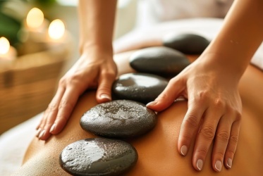 60Mn Massage aux Pierres Chaudes 