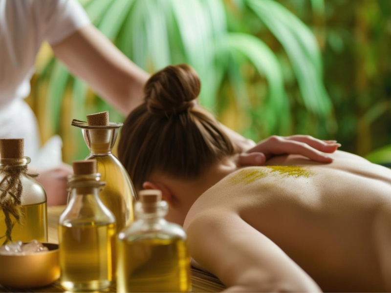 30Mn Massage Décontranctant Dos ( Aromathérapie )